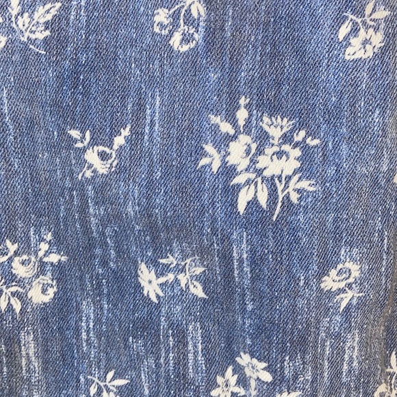 polo ralph lauren called high rise slim jeans white flower pattern - Picture 2 of 10